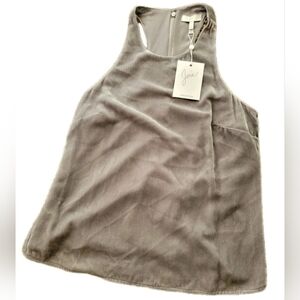 Nieman Marcus Exclusive Joie Women's Brighton Gray Tank Top Blouse Size XS New
